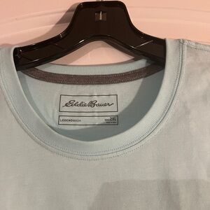 Eddie Bauer Pale Blue Crewneck Tee